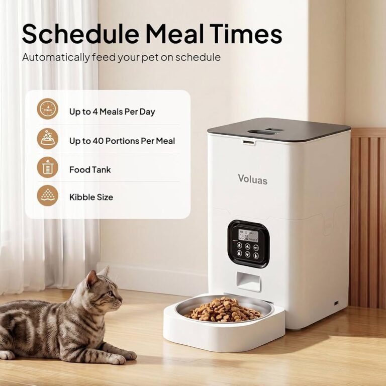 How To Program Voluas Automatic Pet Feeder