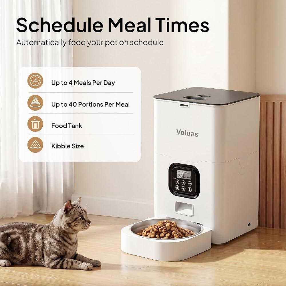 How To Program Voluas Automatic Pet Feeder